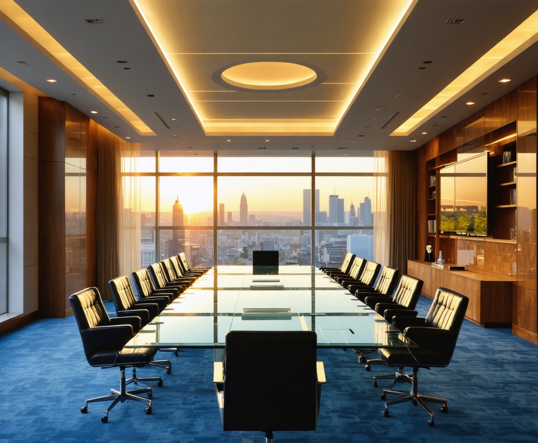 Naša hlavná zasadacia miestnosť s výhľadom na Bratislavu